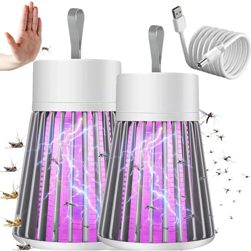 LED Bug Zapper Portable USB-Charged Low-Noise Indoor