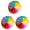 Felt Fabric Squares Assorted Colors 120 Pieces 1