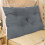 Tatami Back Cushion 60x50cm Dark Gray Polyester Fill 1