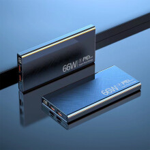 10000mAh Mini Portable Power Bank with LED Light and