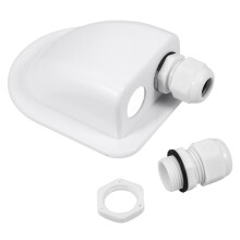 Solar Cable Entry Gland Box for RV Yacht Dual-Wire Roof