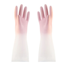 Gradient Waterproof Cleaning Gloves Latex PVC 1 Pair
