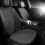 Car Seat Cushion with Backrest Breathable Portable 1
