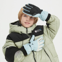 Kids Ski Gloves Thermal Waterproof for Cold Weather Outdoor