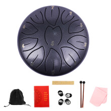 Steel Tongue Drum 11-Tone for Meditation and Yoga