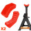 Rubber Axle Jack Pad 6 Ton Lifting Adapter 6