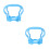 Water Lifter Bottle Handle Heavy Duty 2 Pcs 8