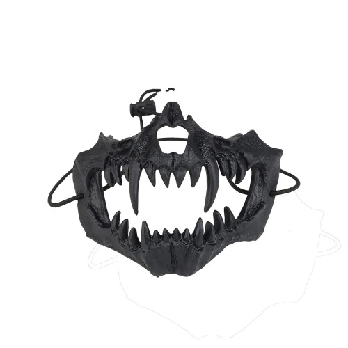 Resin Skull Mask Decoration Classic Skeleton with Sharp