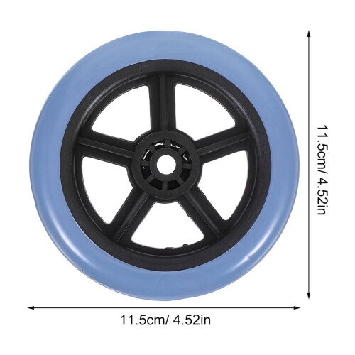Ibasenice Wheelchair Front Wheels Replacement 2 pcs 1
