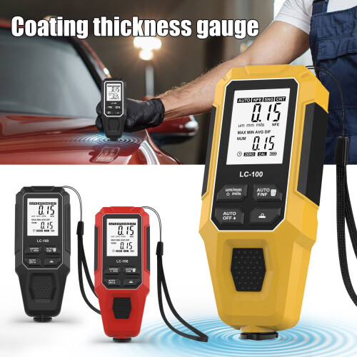 Digital Coating Thickness Gauge LCD Display 1pc 1