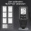 Digital Coating Thickness Gauge LCD Display 1pc 8