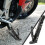 Black Adjustable Motorcycle Kickstand Heavy-Duty Side Stand 5