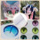 Fursuit Eye Mesh White PVC Net 39x11.8 in 0.2 mm Thick 6
