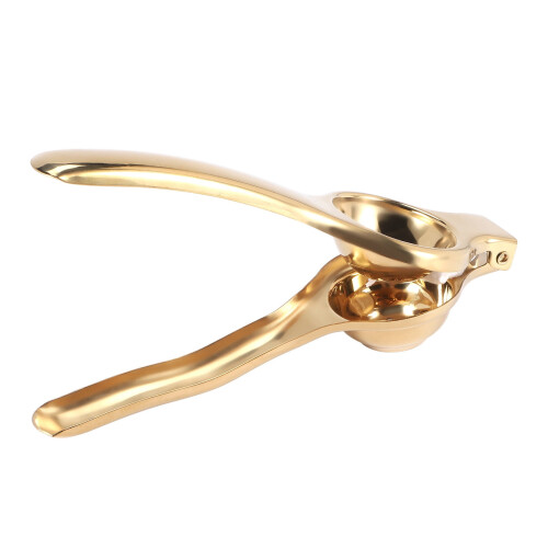 Stainless Steel Lemon Juicer with Citrus Handle, Gold 2