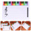 Erasable Music Staff Plastic Board 1 Pack 6