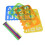 Colorful Drawing Stencil for Kids, ABS Educational Template 3