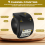 Digital Finger Ring Tally Counter 6-Digit Rechargeable Black 6