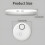 Door Window Vibration Sensor Alarm 130dB Adjustable Sensitivity Alarm Warehouse Security Sensor for Home Office 2 Pack 8