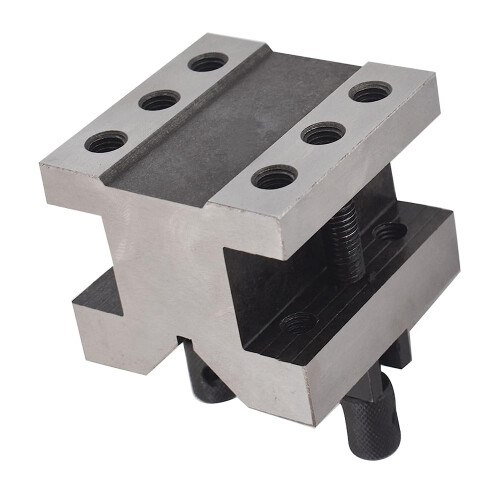 Precision V Block with Clamp Set 2-3/8 inch 90 Hardened 2
