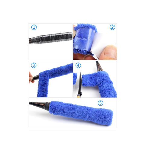 Badminton Overgrip halkfri handduk 10M 2