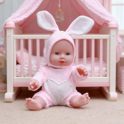 Vinyl Talking Doll for Kids Interactive Speech Development 2