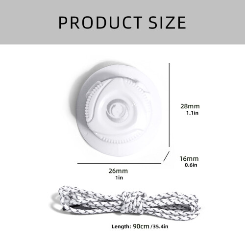 Automatic Buckle Shoelaces Adjustable Quick-Lock Stretch 2