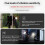 Door Window Vibration Sensor Alarm 130dB Adjustable Sensitivity Alarm Warehouse Security Sensor for Home Office 2 Pack 6