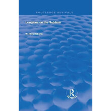 Longinus on the Sublime The Greek Text Edited After the Manuscript by