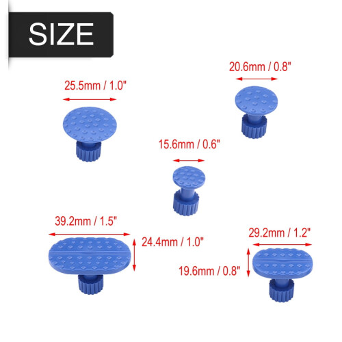 Car Body Dent Removal Pulling Tabs Paintless Repair 30 Pcs 2