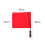 Referee Flags Red 4 Pcs for Track Soccer Volleyball 3