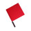 Referee Flags Red 4 Pcs for Track Soccer Volleyball 4