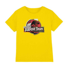 Jurassic Park Childrens/Kids Collage Ringspun Cotton T-Shirt