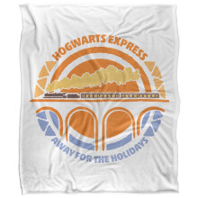 Harry Potter Hogwarts Express Fleece Blanket