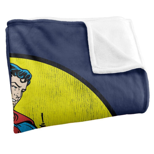 Superman Superman Metropolis Fleece Superman Throw 1