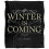 Game of Thrones Game of Thrones Winter Is Coming Silky Scroll Blanket 1