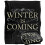 Game of Thrones Game of Thrones Winter Is Coming Silky Scroll Blanket 3