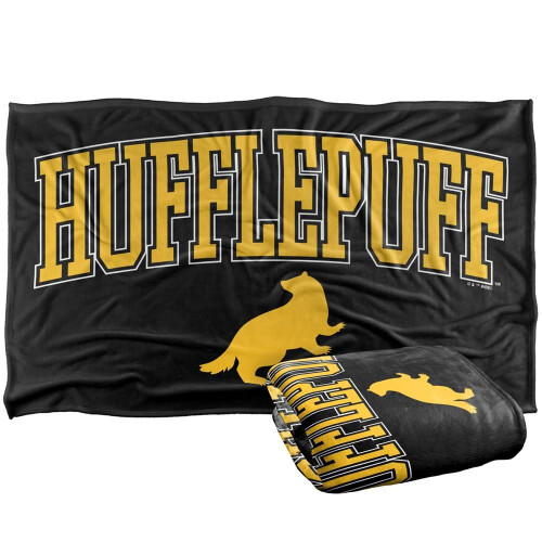 Harry Potter (147cm x 91cm, Multicoloured) Harry Potter Hufflepuff Throw 2