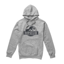 Jurassic Park Unisex Adult Chinese Logo Hoodie