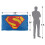 Superman (147cm x 91cm, Multicoloured) Superman Shield Blanket 4