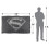 Superman Superman Fleece Distressed Logo Blanket 4