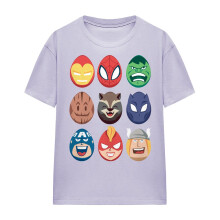 (XXL, Lavender) Avengers Womens/Ladies Eggs T-Shirt