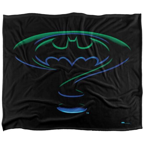 Batman (58in x 36in, Multicoloured) Batman Question Mark Riddler Blanket