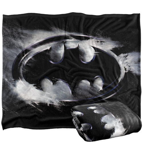 Batman (58in x 36in, Multicoloured) Batman Chalk Dust Blanket 2