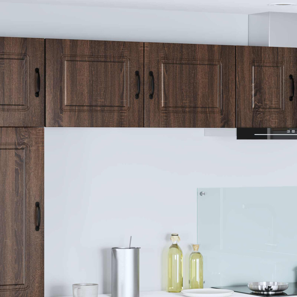Vidaxl Dishwasher Panel Kalmar Brown Oak 50 X 31 X 40 Cm