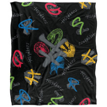 (36in x 58in, Multicoloured) Harry Potter Repeat Print Blanket