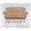 Friends (36in x 58in, Multicoloured) Friends Sofa Blanket 1