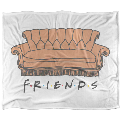 Friends (36in x 58in, Multicoloured) Friends Sofa Blanket