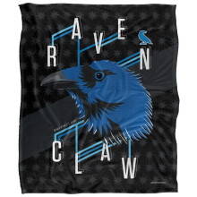 (58in x 36in, Multicoloured) Harry Potter Ravenclaw Raven Blanket