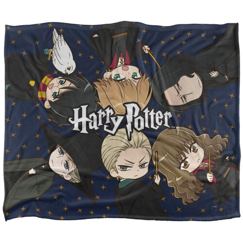 Harry Potter (36in x 58in, Multicoloured) Harry Potter Anime Blanket