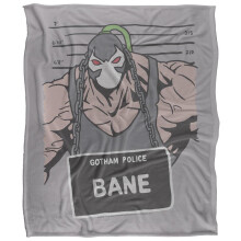 (36in x 58in, Multicoloured) Batman Line Up Bane Blanket